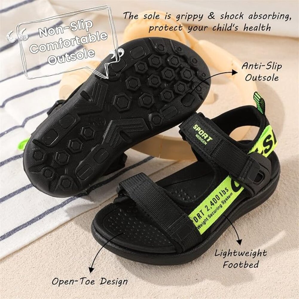 1911 PATPAT Boys/Girls Sandals Water Sandals Summer Shoes Little/Big Kid Size 12